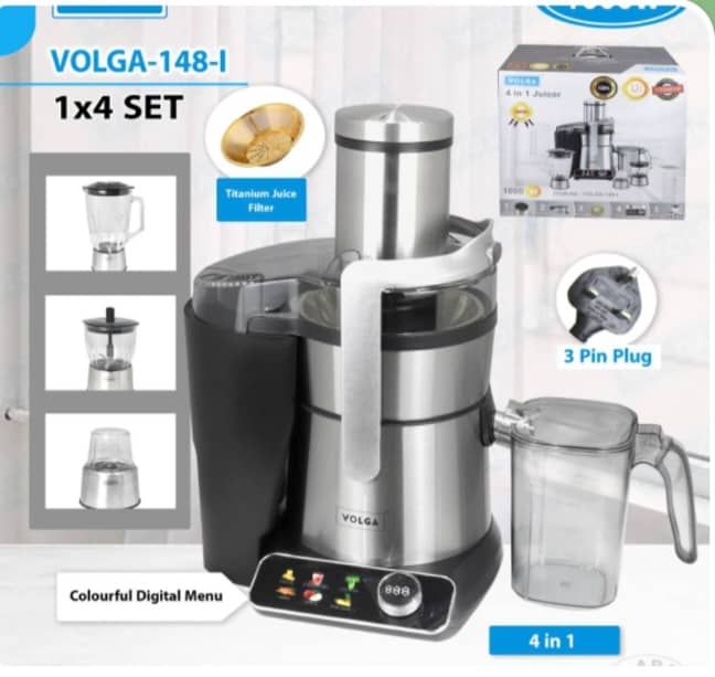 آبمیوه گیر 4 کاره